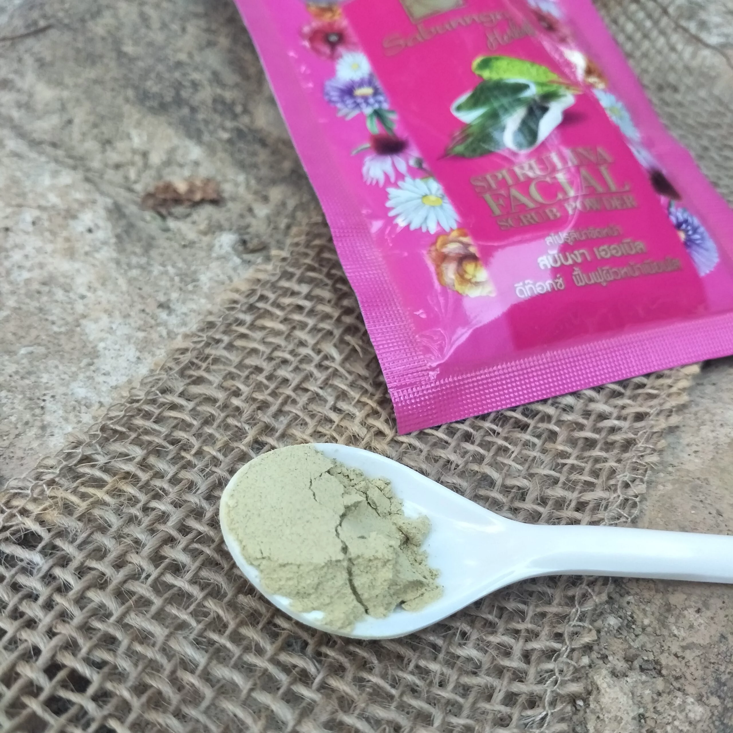 Esfoliante de Espirulina