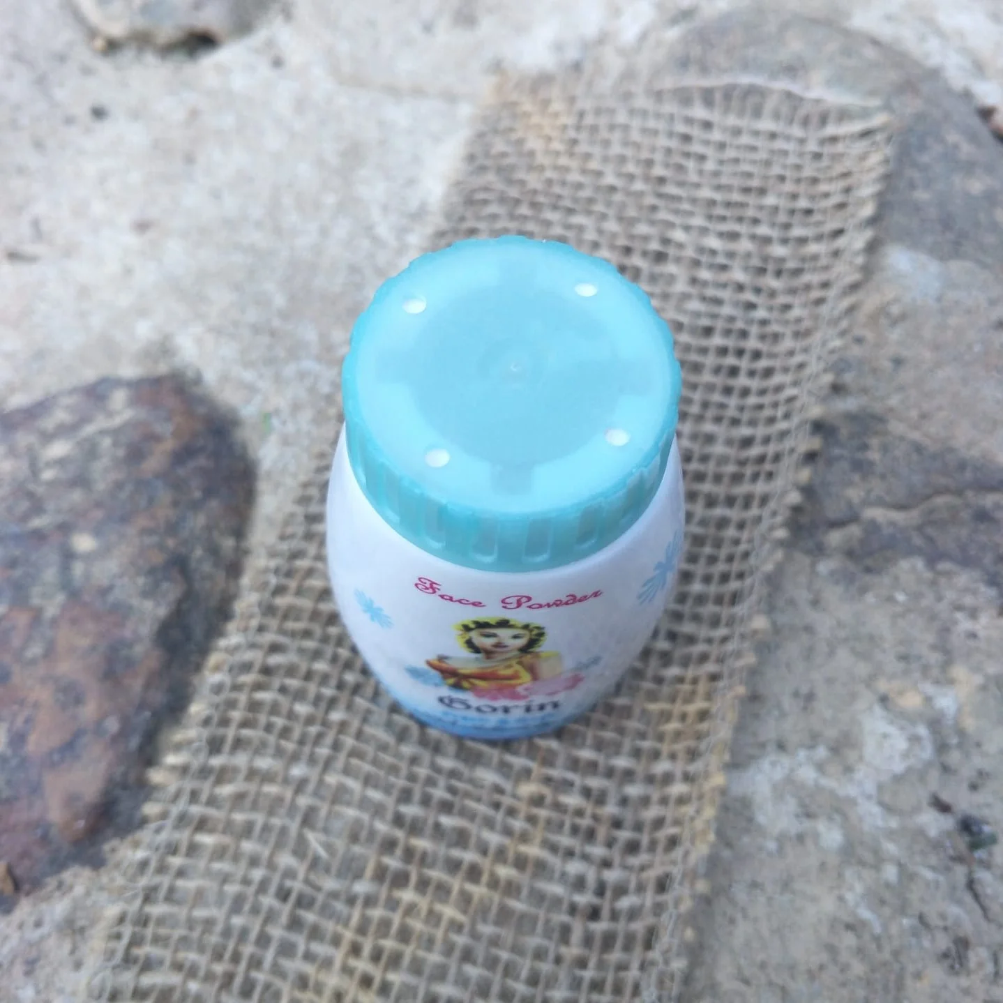 pó rosto