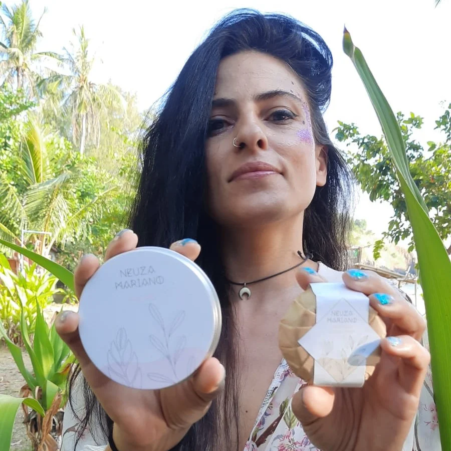caixa de latão para cosméticos sólidos - vista 4
