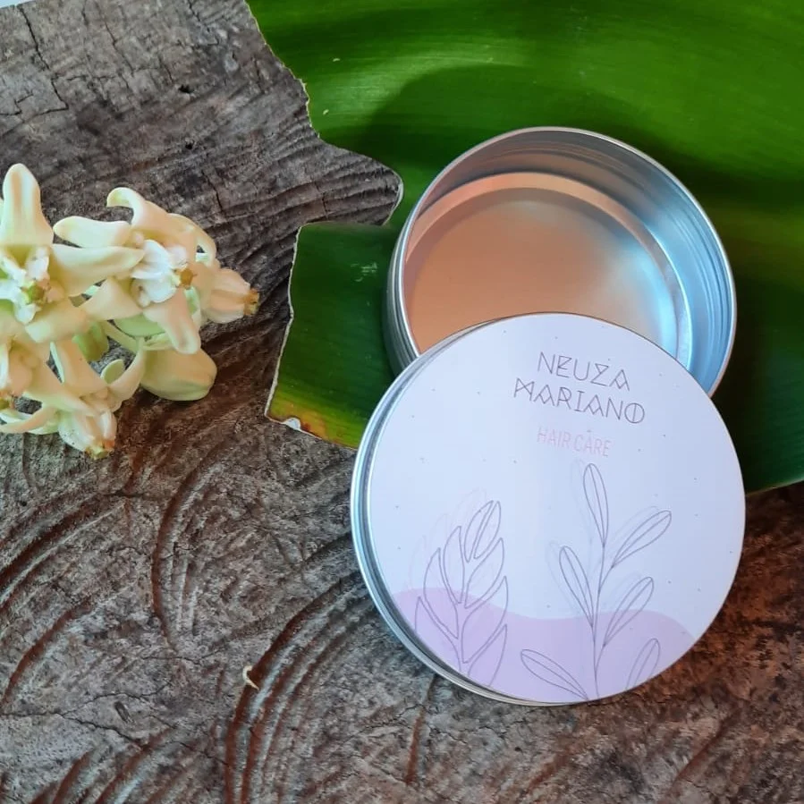caixa de latão para cosméticos sólidos - vista 2