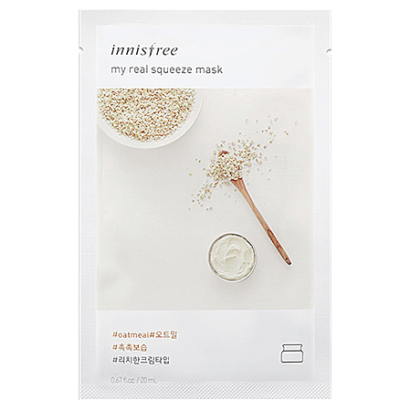Innisfree My Real Squeeze Mask Oatmeal