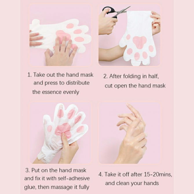 Luvas de Peeling para Mãos