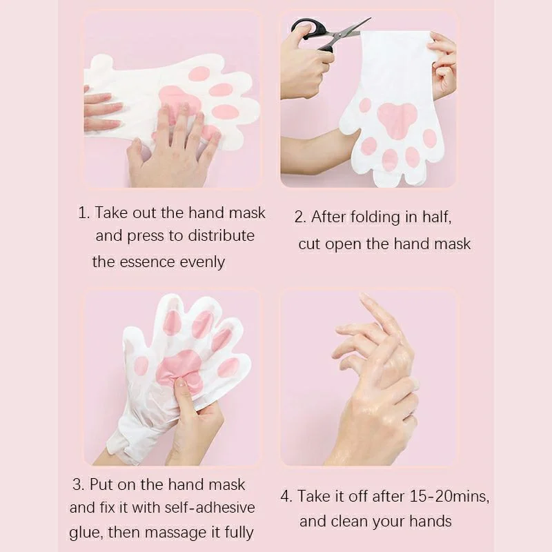 luvas de peeling para mãos - vista 2