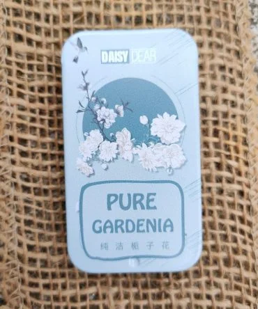 perfume sólido de gardénia