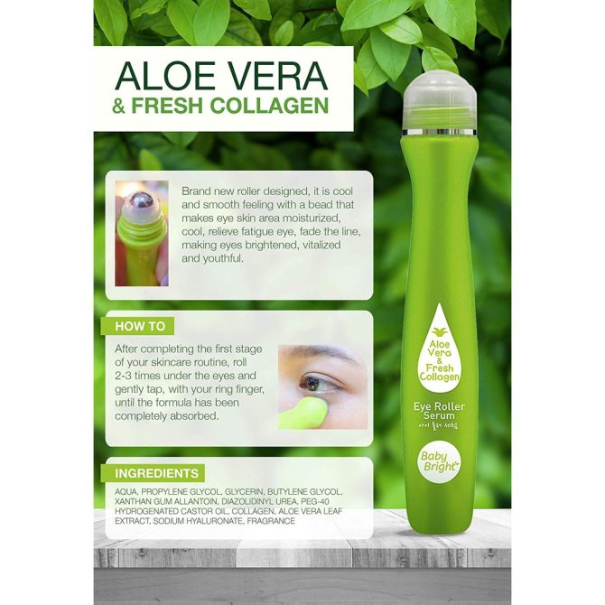 Roller Aloe Vera Fresh Collagen 4