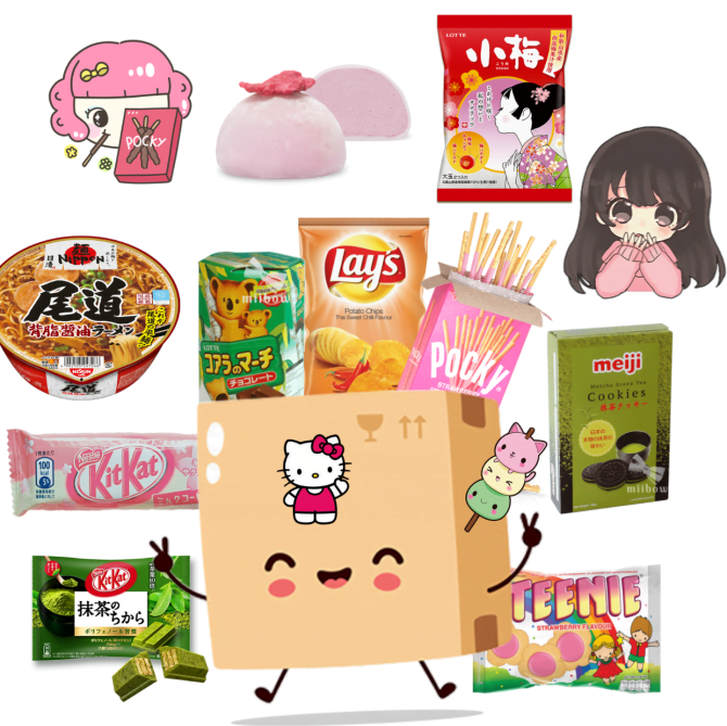 Box Snacks Asiáticos