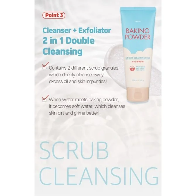Etude Baking Powder B.B Deep Cleansing Foam - Image 3