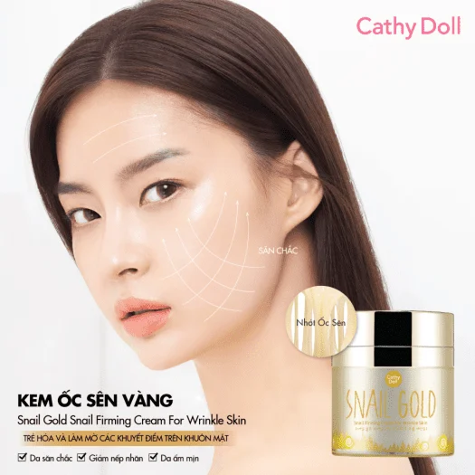 Cathy Doll Snail Gold - Anti-Aging Cream with Gold 2 creme anti-envelhecimento - vista 2