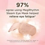MegRhythm Steam Eye Mask - Oriental Herb Peel