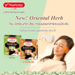 MegRhythm Steam Eye Mask - Oriental Herb Peel
