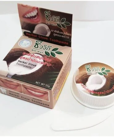 pasta de dentes de coco - vista 2