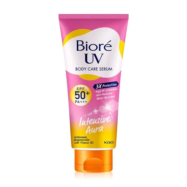 Biore UV Anti Pollution Body Care Serum Intensive Aura - Protection and Whitening 1 sérum anti-poluição
