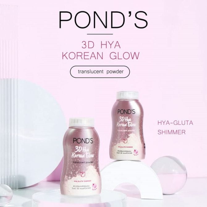 Ponds 3D Hya Korean Glow Translucent Powder 3