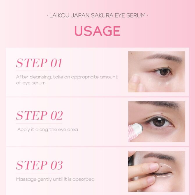 LAIKOU Japan Sakura Eye Serum 2