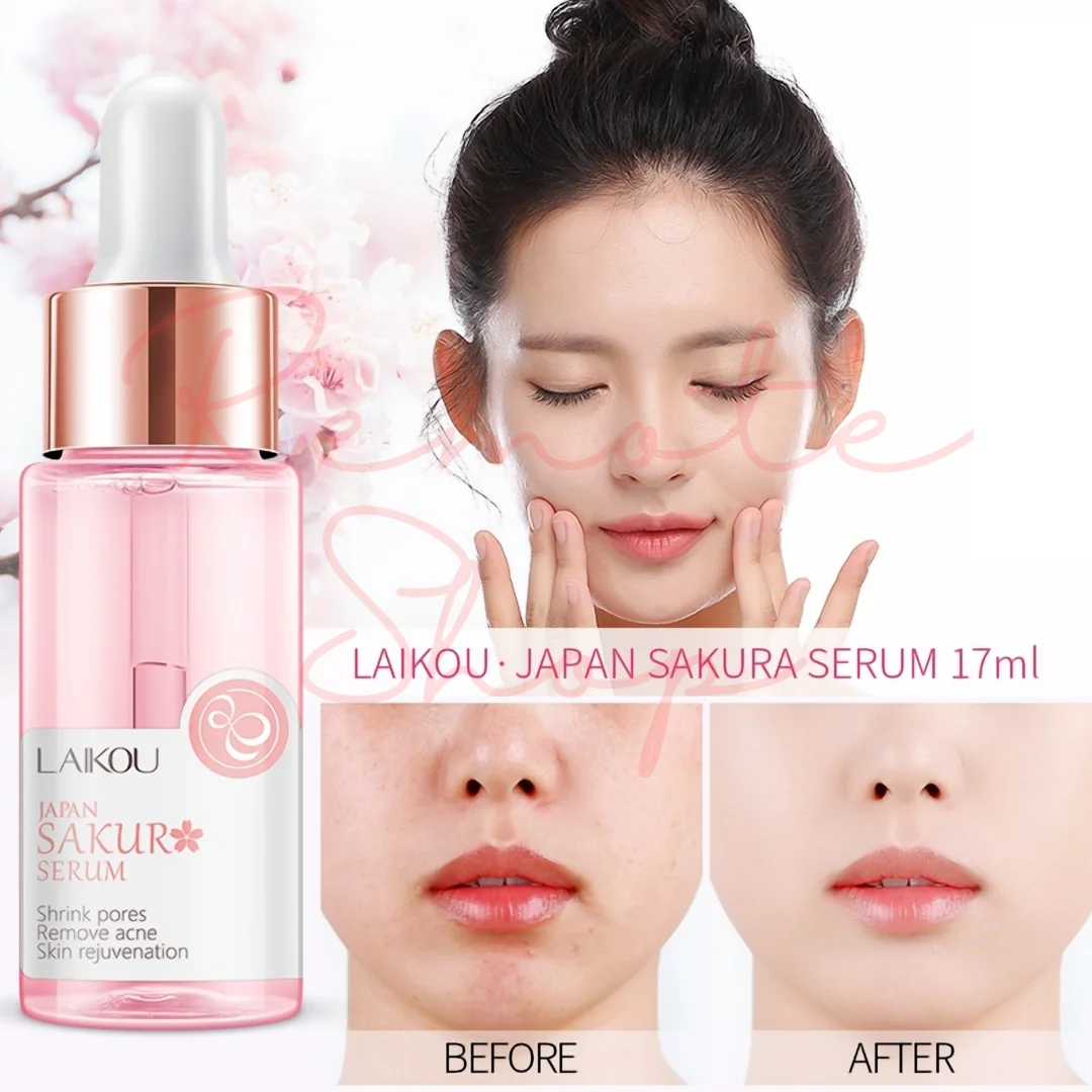 Laikou Japan Sakura Face Serum - Hidratação e Rejuvenescimento 2 sérum facial sakura - vista 2