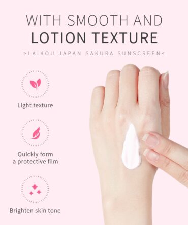 Laikou Japan Sakura Face Sunscreen SPF50 PA 2