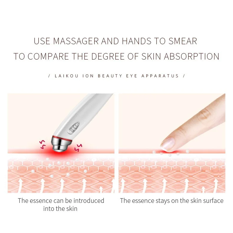 Ion Eye Massager - Massagem Facial e Drenagem Linfática 3 ion eye massager - vista 3