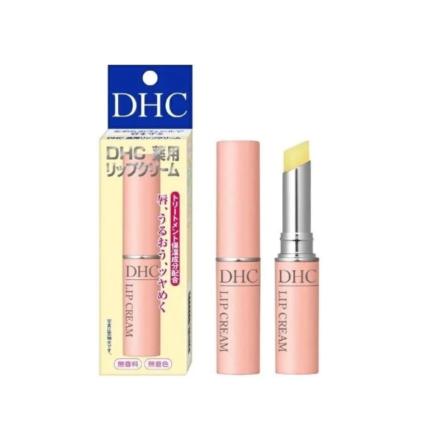 Bálsamo Labial Hidratante DHC Lip Cream - Hidratação Intensiva 1 bálsamo labial hidratante