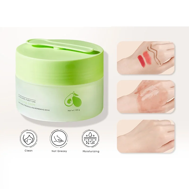 Bálsamo de limpeza de abacate - Avocato Cleansing Balm 100g 3 bálsamo de limpeza de abacate - vista 3