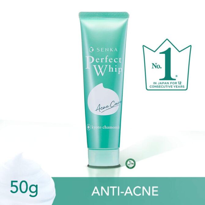 SHISEIDO Senka Perfect Whip Acne Care Facial Foam