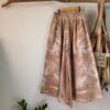 Calça Saia 100% Algodão Double Gauze com Cintura Elástica