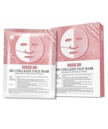 máscara facial colágeno