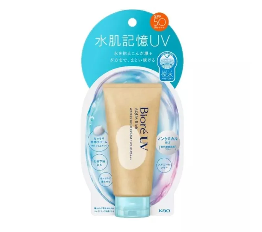 Bioré UV Aqua Rich Watery Hold Cream - Proteção Solar e Hidratação 3 Bioré UV Aqua Rich Watery Hold Cream - vista 3