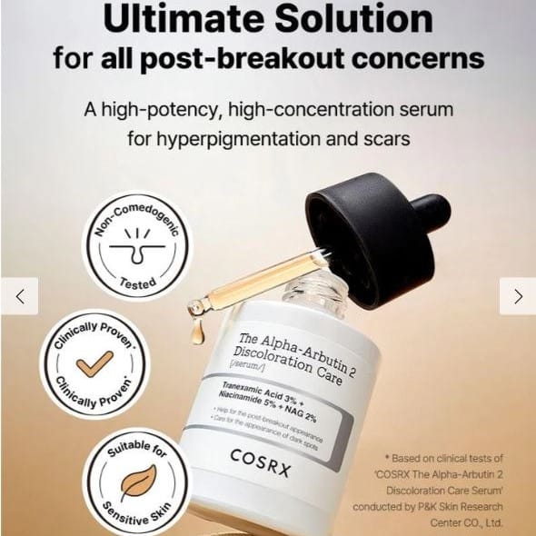 COSRX - The Alpha-Arbutin 2 Discoloration Care Serum