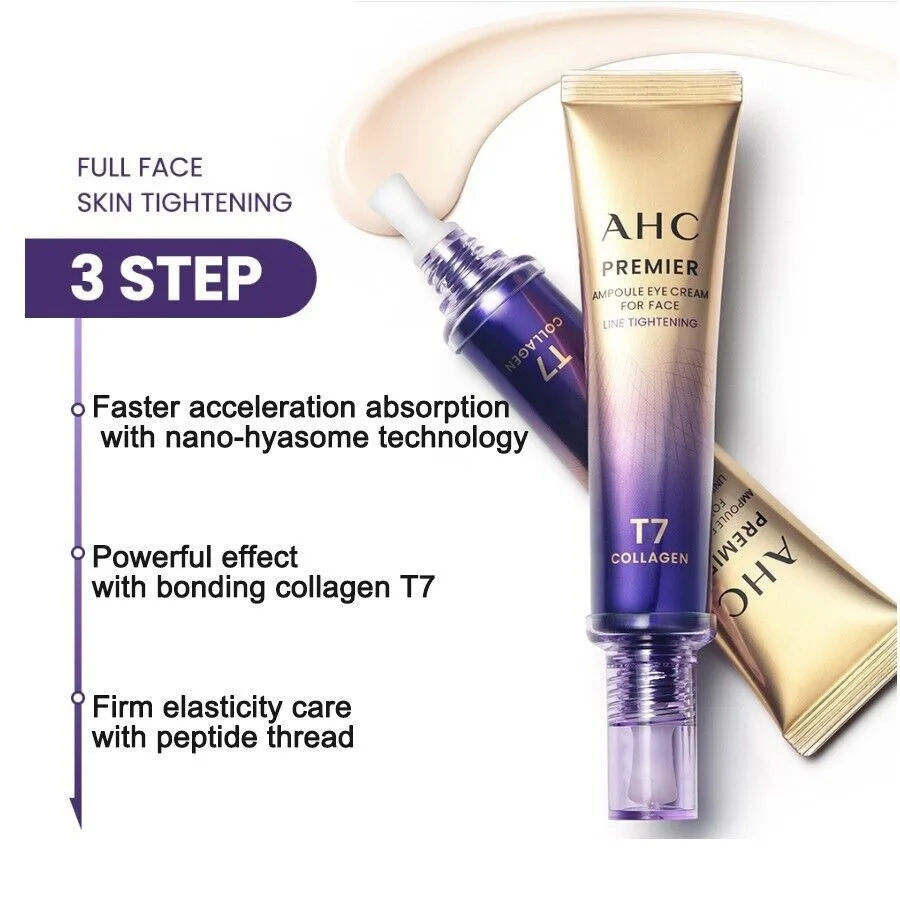 Ahc Premier Ampoule Eye Cream For Face Line Tightening 12ml 2 creme para os olhos - vista 2