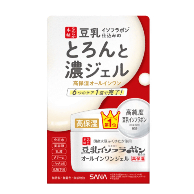 SANA Nameraka Honpo Soy Milk Extra Moist All in One Gel