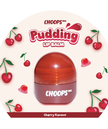 Choops Me Pudding Lip Balm Cherry Flavour