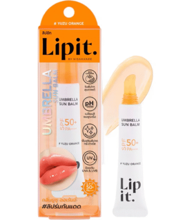 Lip It Umbrella Sun Balm Yuzu Orange