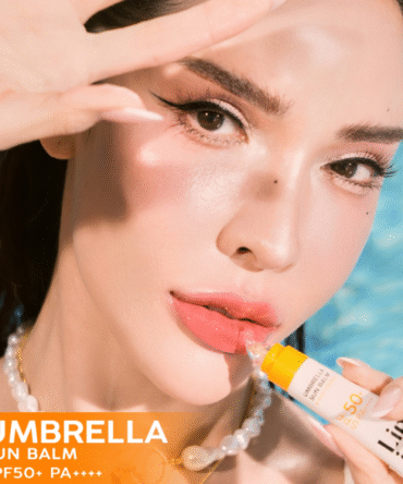 Lip It Umbrella Sun Balm Yuzu Orange 2