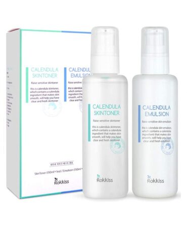 Rokkiss Calendula Skin Toner Emulsion SET 150ml +150ml Wrinkle Care