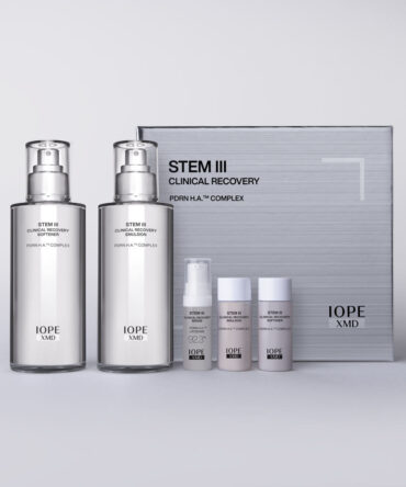 IOPE XMD STEM III Clinical Recovery Set (Softener 130ml + Emulsion 130ml)