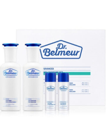 Dr.Belmeur Advanced Cica Skincare Set (Toner 150ml + Emulsion 150ml)