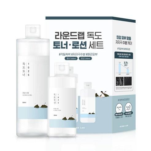 Round Lab 1025 Dokdo Toner 500ml + Lotion 200ml Special Set 1 Round Lab 1025 Dokdo Toner 500ml + Lotion 200ml Special Set