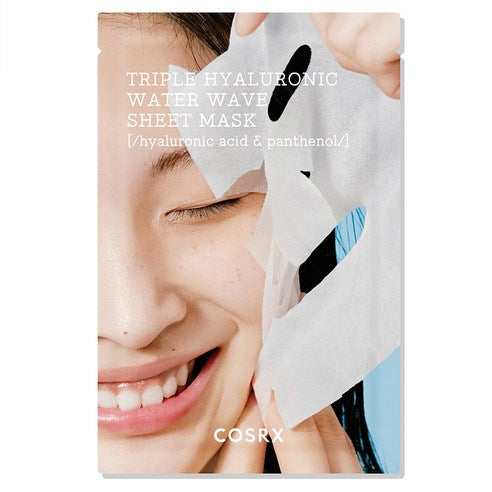 COSRX Hydrium Triple Hyaluronic Water Wave Sheet Mask (10 Sheets) 1 COSRX Hydrium Triple Hyaluronic Water Wave Sheet Mask (10 Sheets)