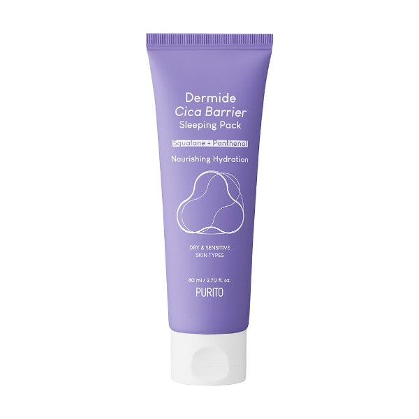 PURITO Dermide Cica Barrier Sleeping Pack 80ml 1 PURITO Dermide Cica Barrier Sleeping Pack 80ml