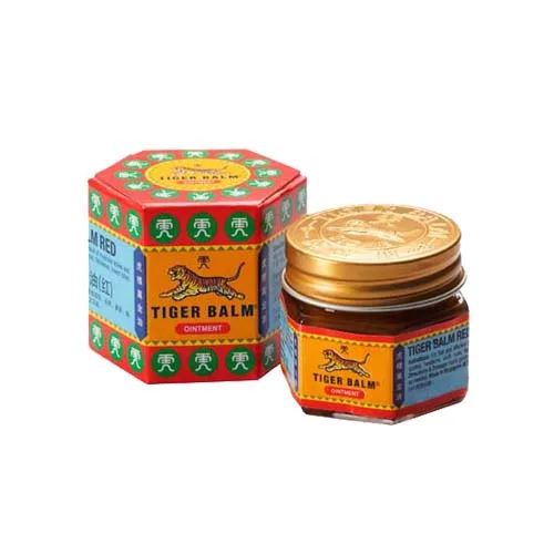 Tiger Balm vermelha - Pomada Natural para Alívio Rápido 1 Tiger Balm vermelha