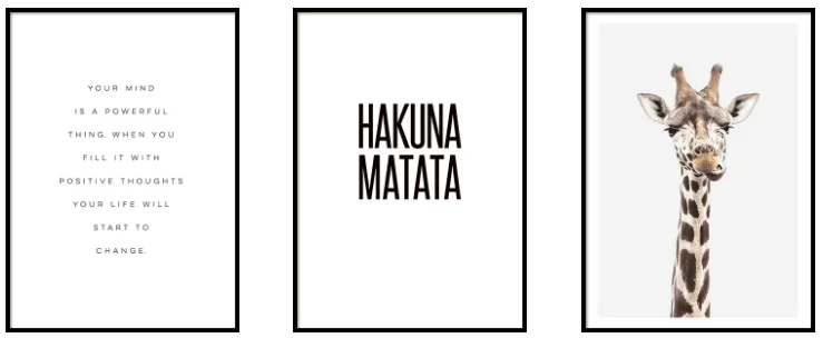 posters de parede
