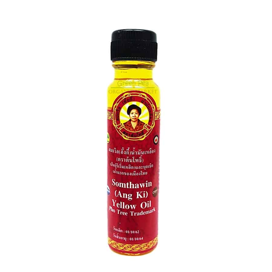Thai Yellow Oil - Natural Relief for Body and Mind 1 Óleo Amarelo Tailandês