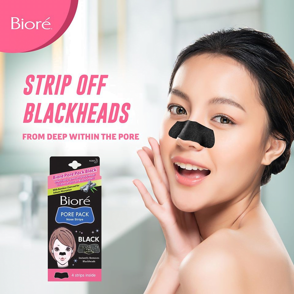 Biore Pore Pack Black Charcoal 2 Biore Pore Pack Black Charcoal
