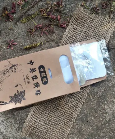 adesivo medicina tradicional chinesa