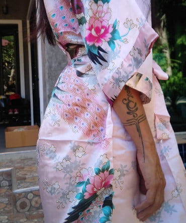 kimono robe - vista 2