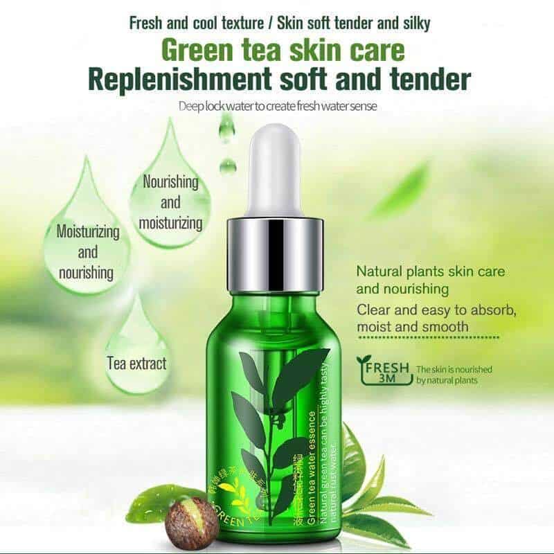 Green Tea Facial Essence 🗻 2 Essência Facial de Chá Verde