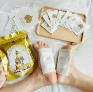 Adesivo Detox Para Pés Gengibre - Desintoxicação Natural 3 adesivo detox para pés - vista 3