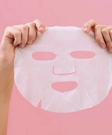Máscara Facial de Seda - Pele Hidratada