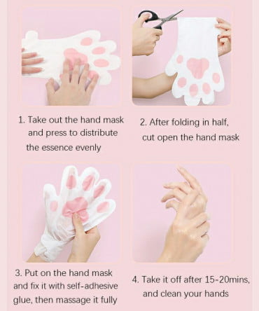 luvas de peeling para mãos - vista 2