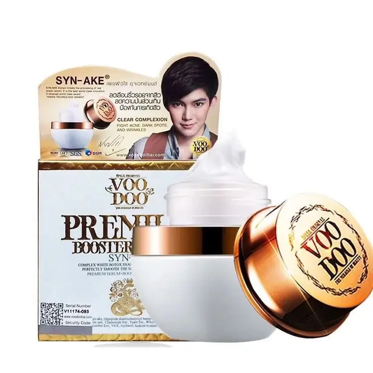 Voodoo Amezon Booster White: O Creme de Noite "Efeito Botox" para uma Pele de Porcelana 1 creme de noite para manchas
